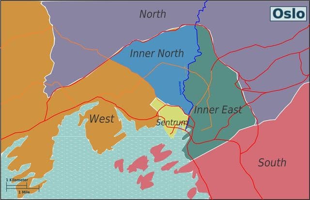 Plan districts Oslo